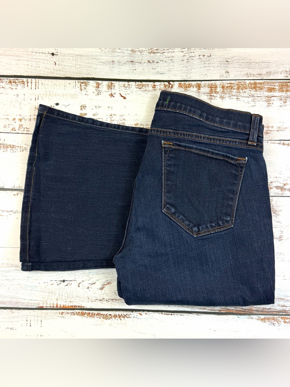 J Brand Babe Flare Jeans in Starless Dark Wash